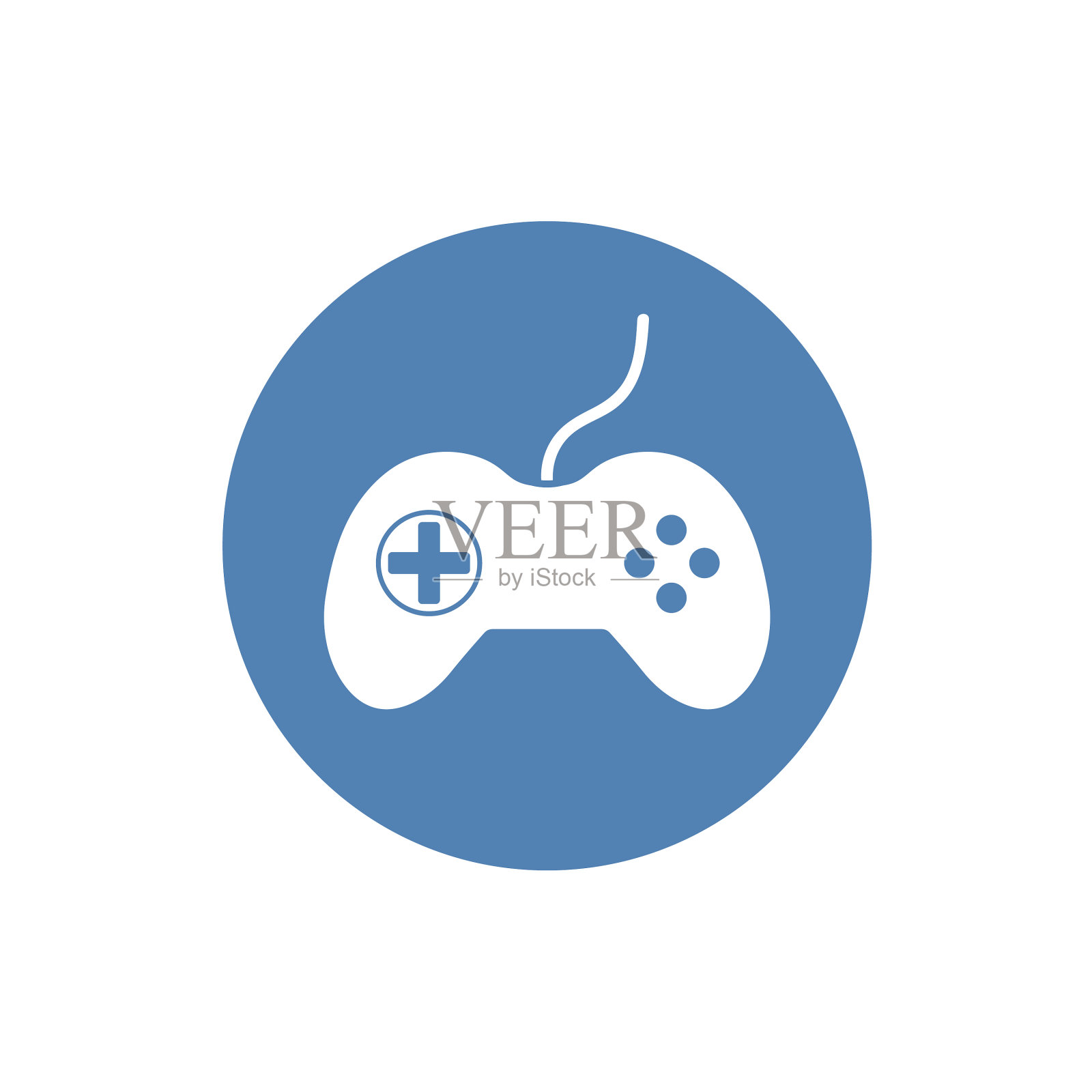 游戏操纵杆图标，游戏符号，象形文字图标素材