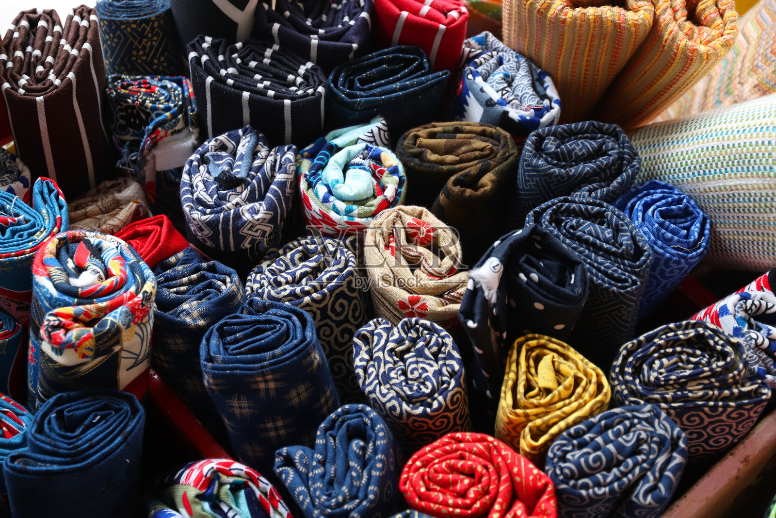 台湾台北的纺织品选择照片摄影图片