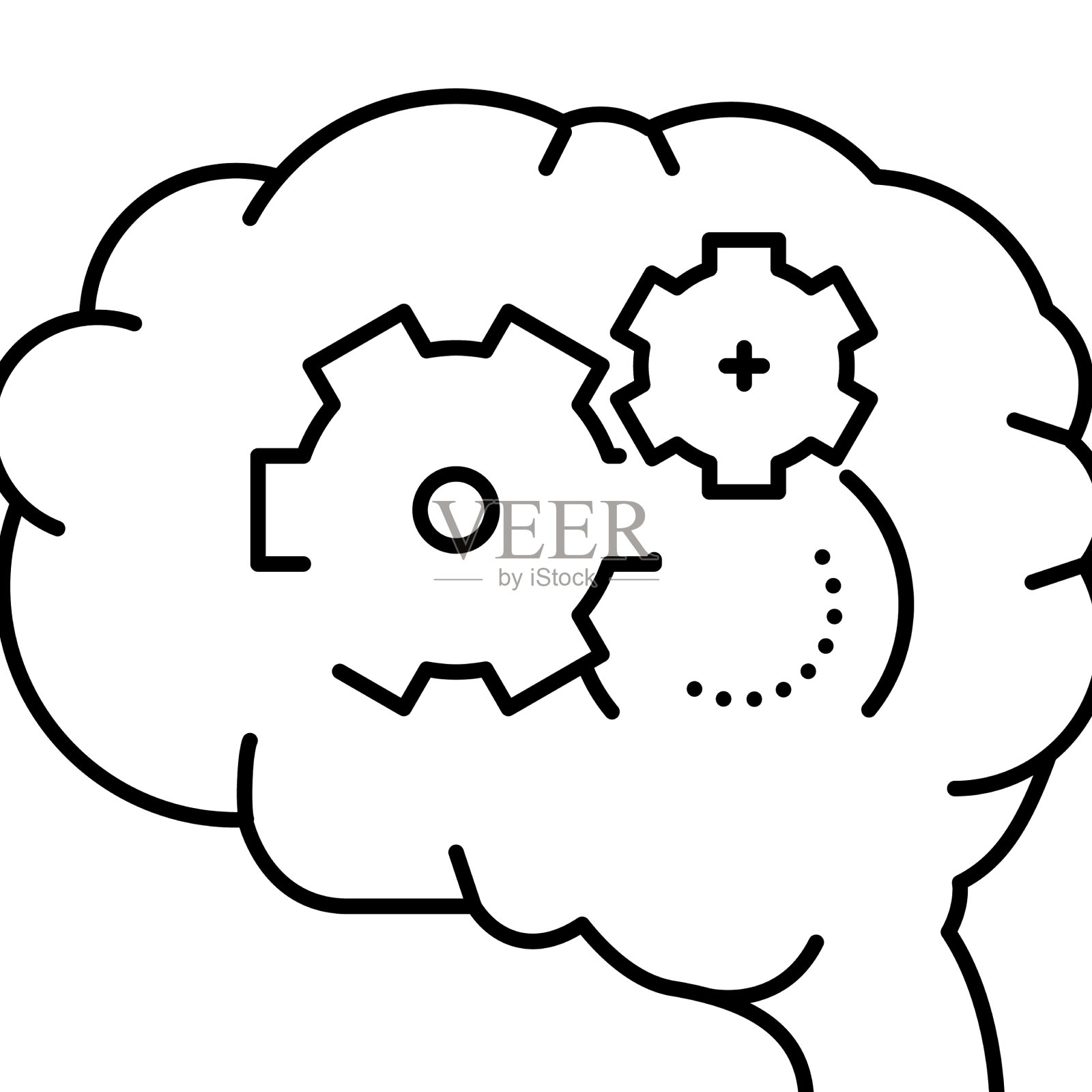 演示板线图标设计元素图片