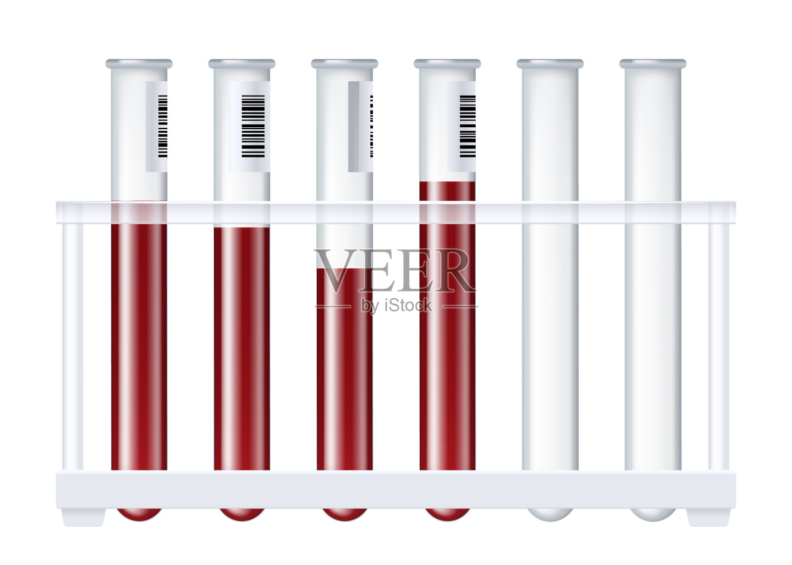 血瓶烧瓶血浆逼真试管设计元素图片