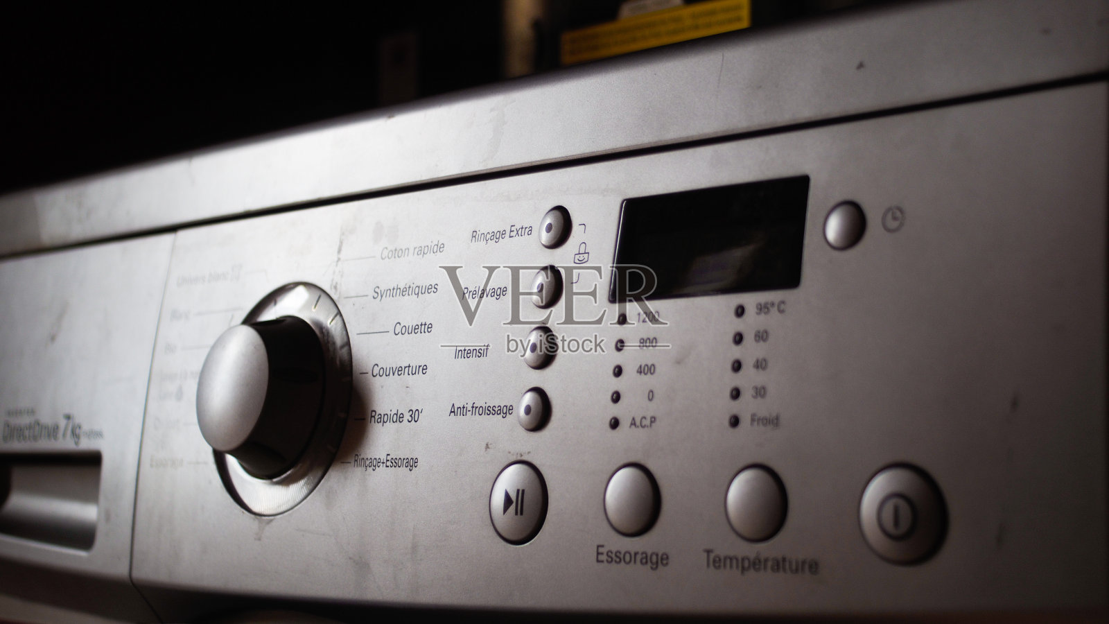 一种洗衣机的编程台照片摄影图片