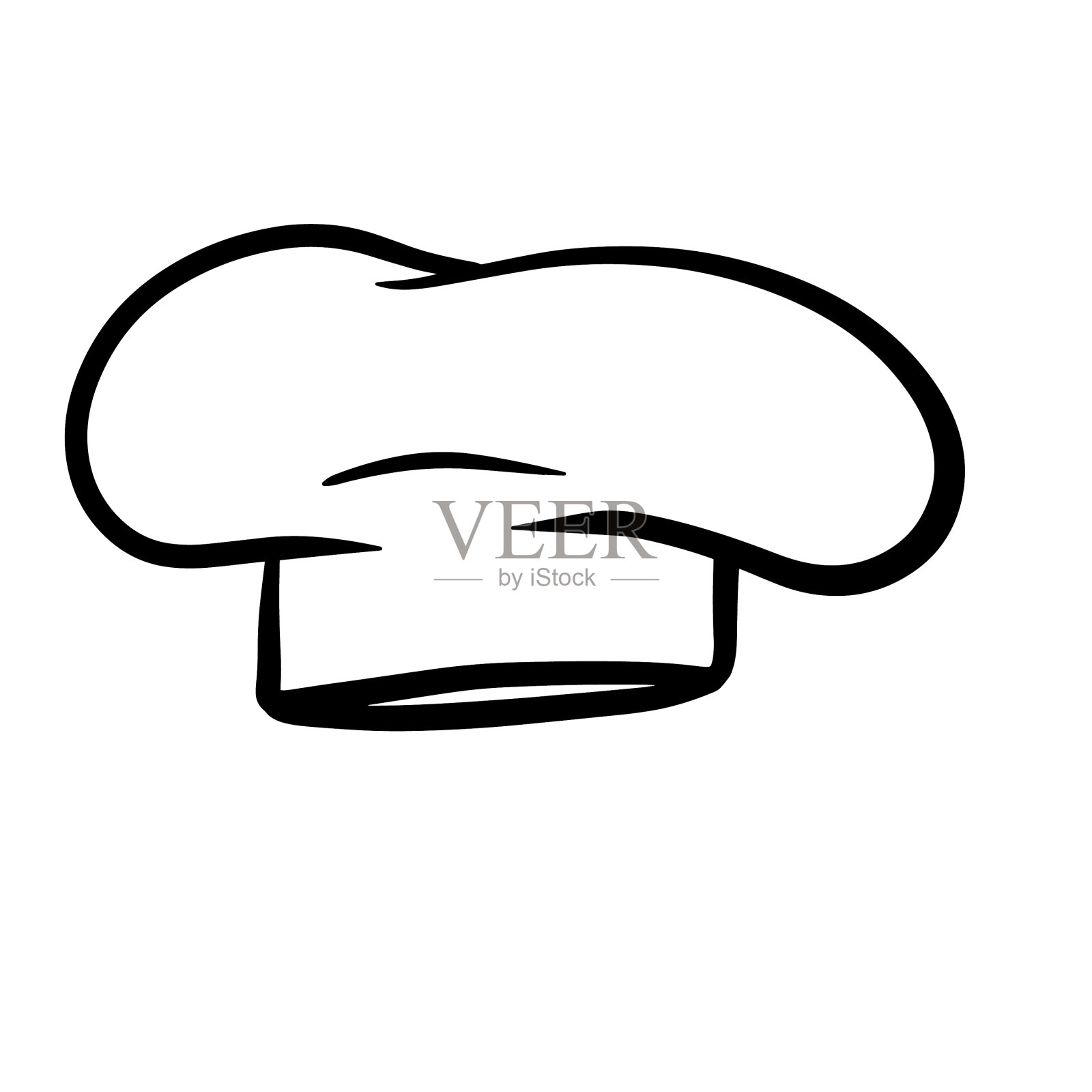 厨师帽厨师白衣服图标素材