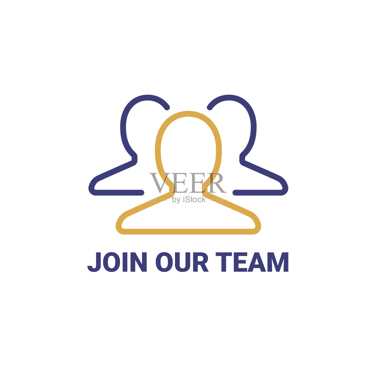 加入我们的团队成员图标加入插画图片素材