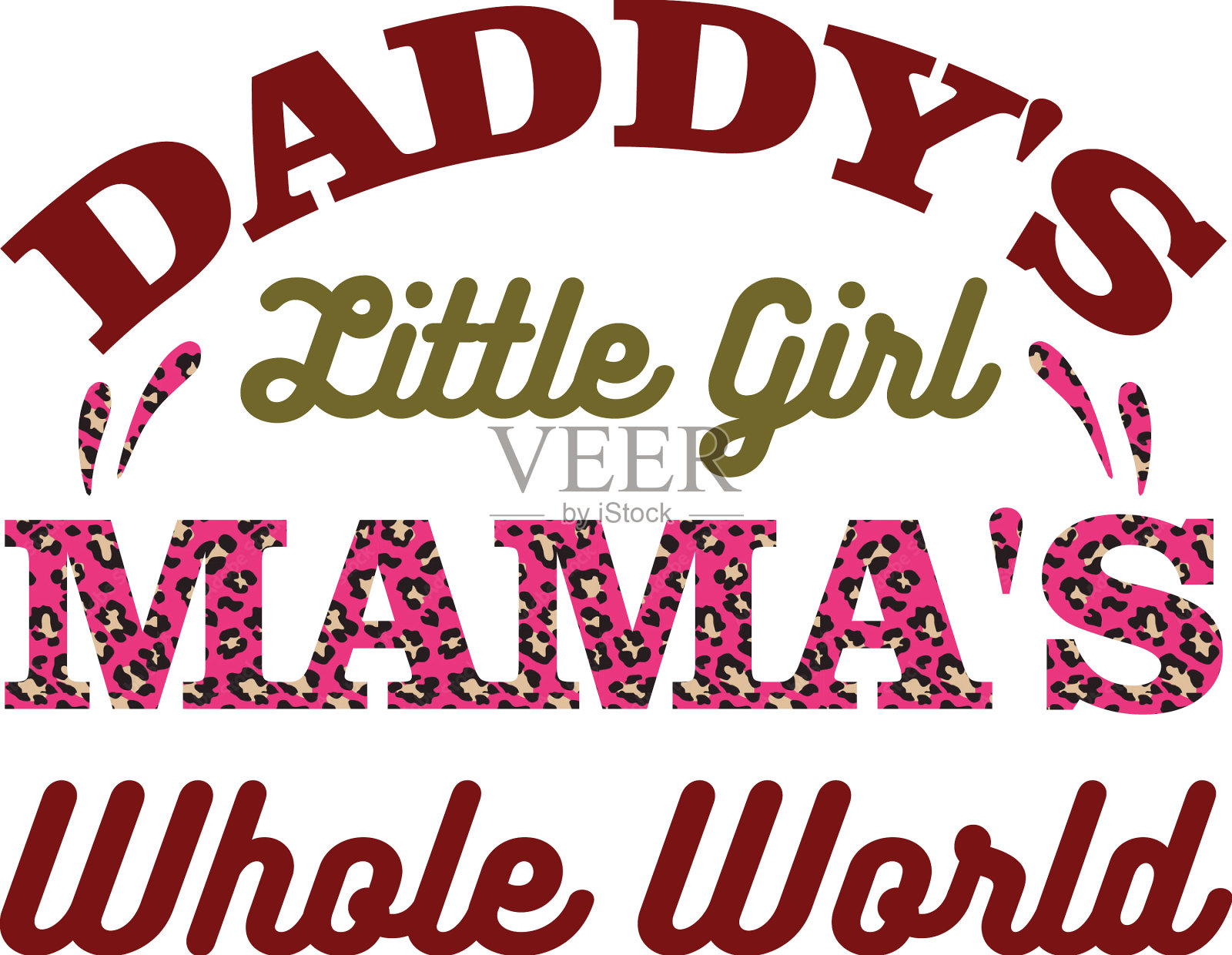 婴儿出生t恤和SVG设计插画图片素材