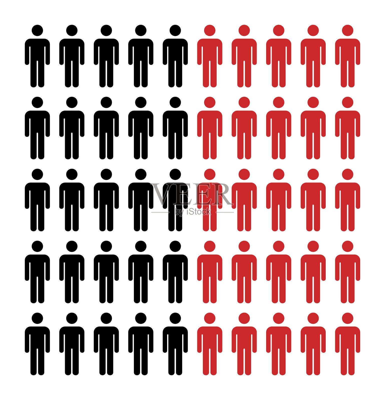 群人插图概念矢量，人图标。插画图片素材