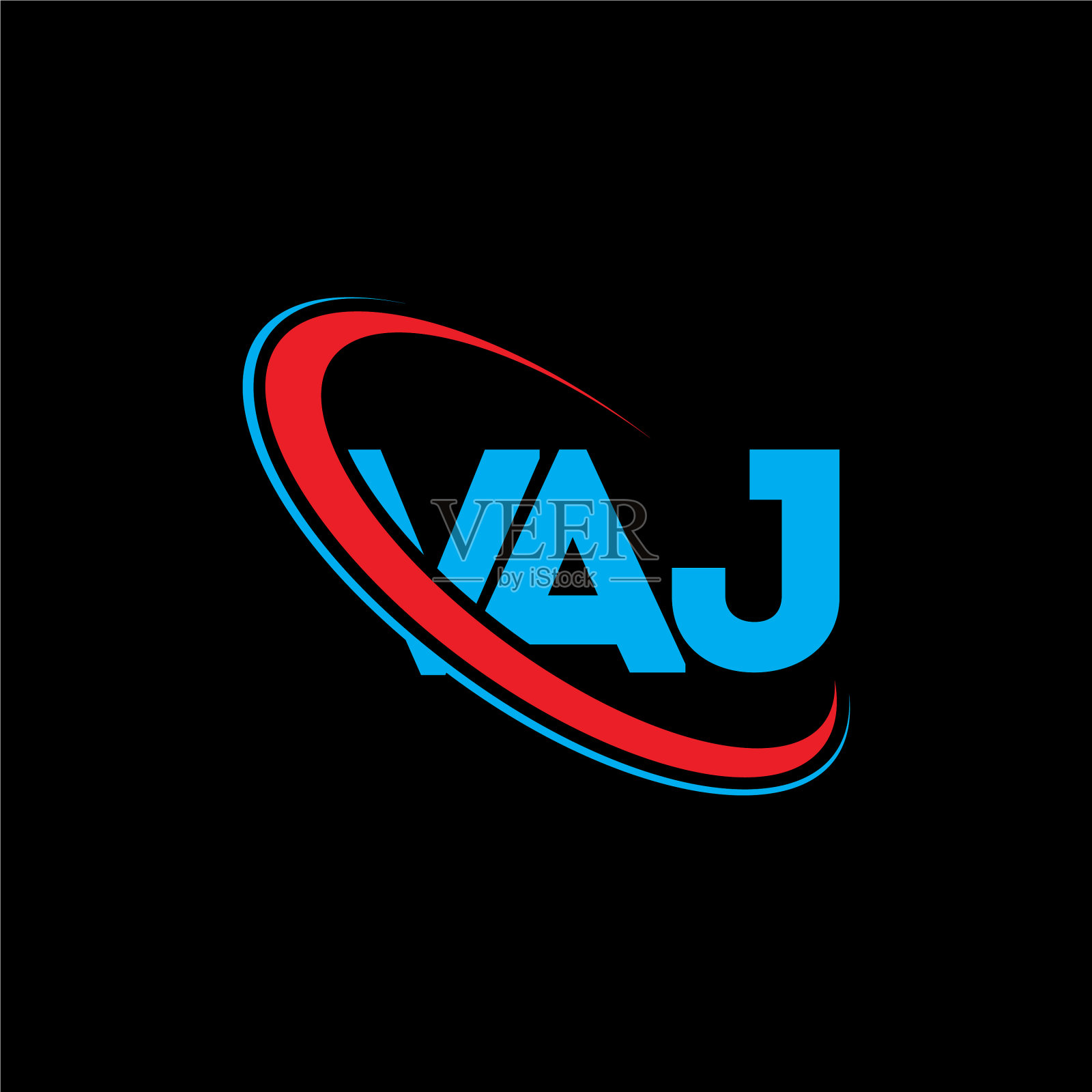 Vaj标志Vaj字母Vaj字母标志设计插画图片素材