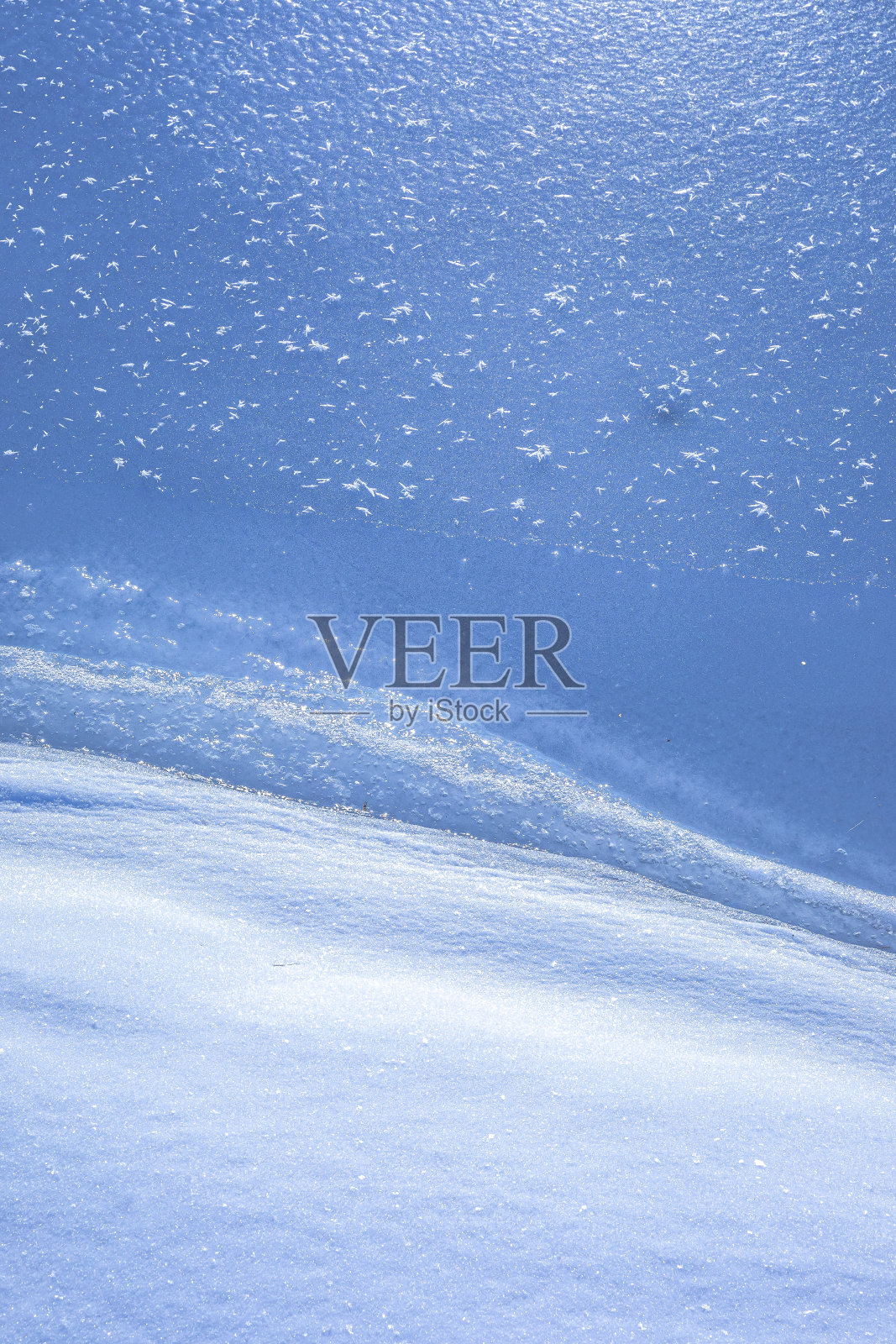 阿姆斯特丹Waterleidingduinen冰天雪地的冬季景观照片摄影图片