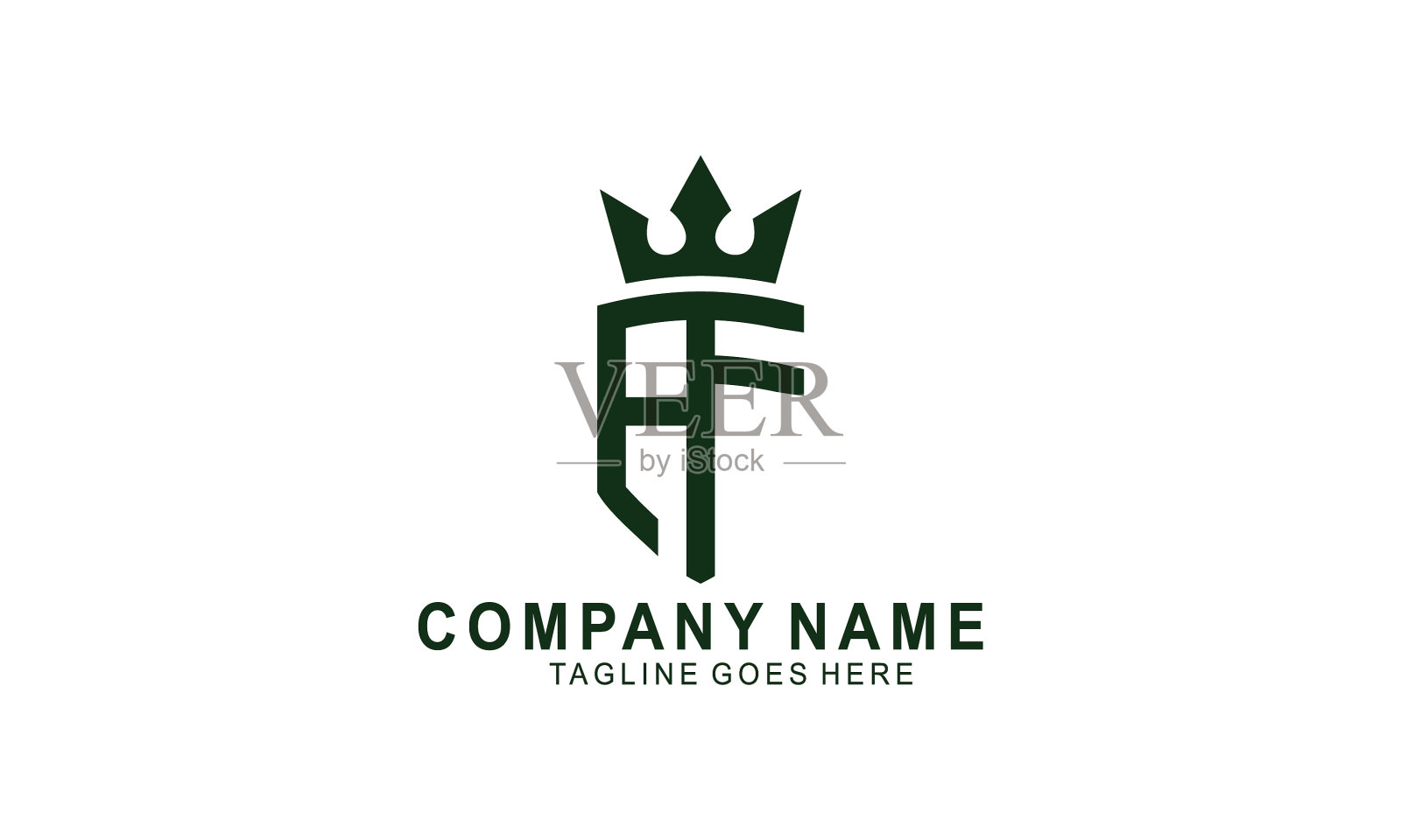 Af标志字母设计插画图片素材