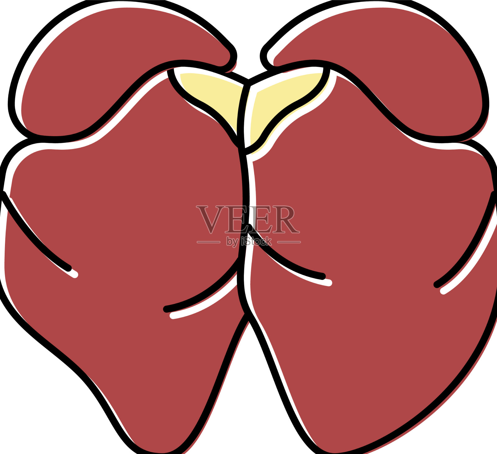 肝鸡颜色图标设计元素图片