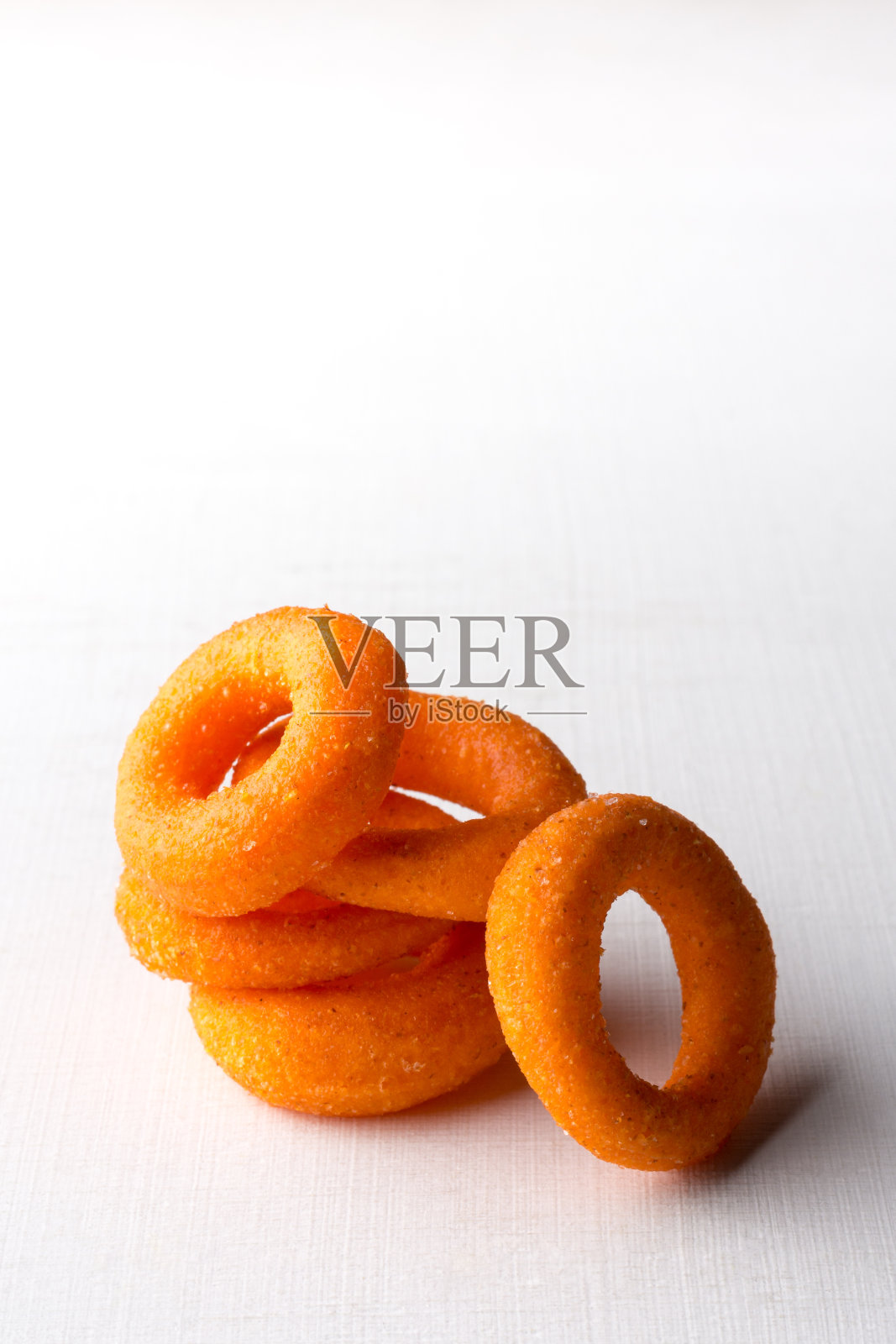 脆辣甜甜圈或甜甜圈照片摄影图片