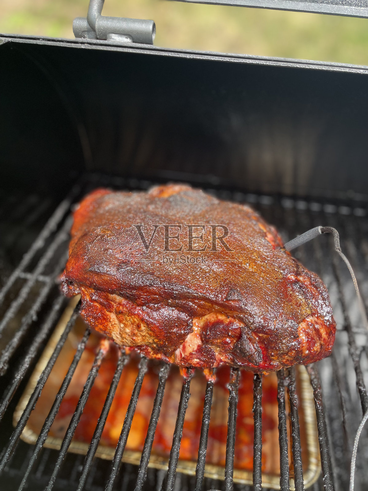 熏猪肉屁股照片摄影图片