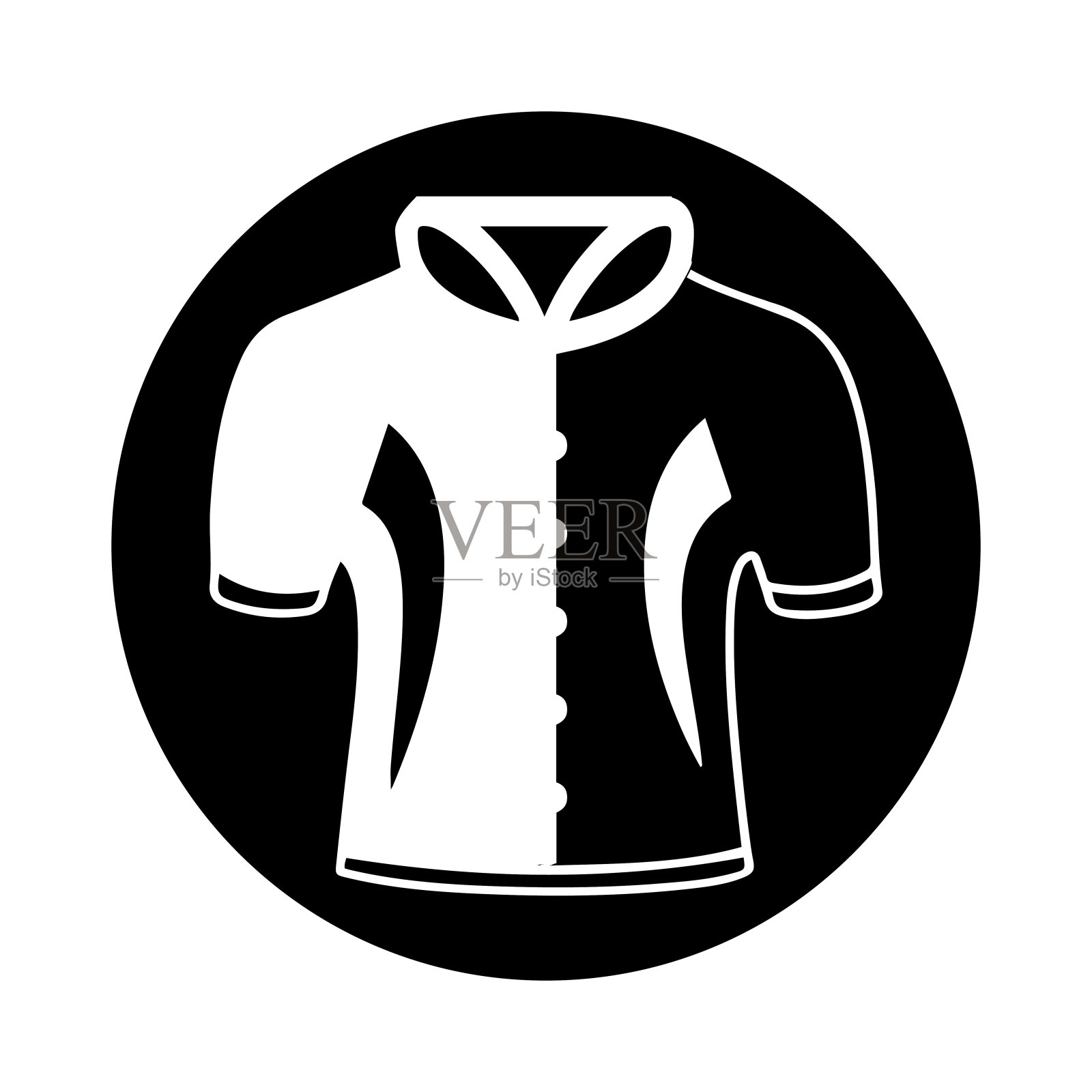 运动服装或衬衫图标插画图片素材