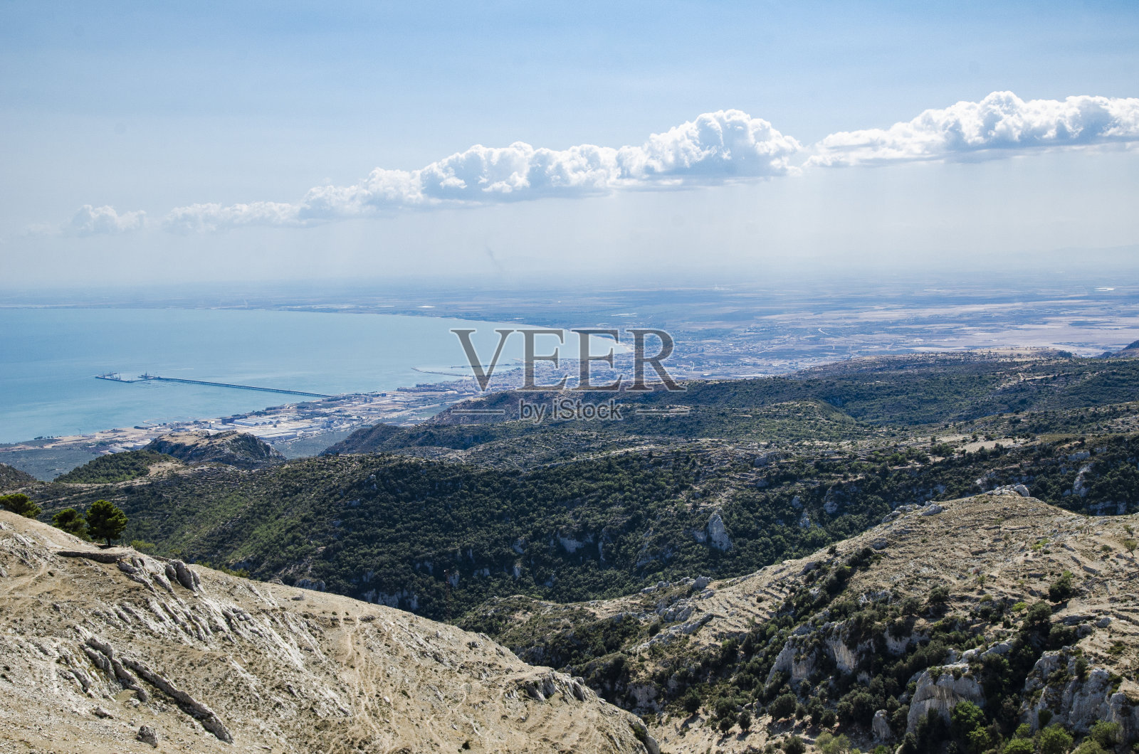 普利亚北部的美丽照片摄影图片