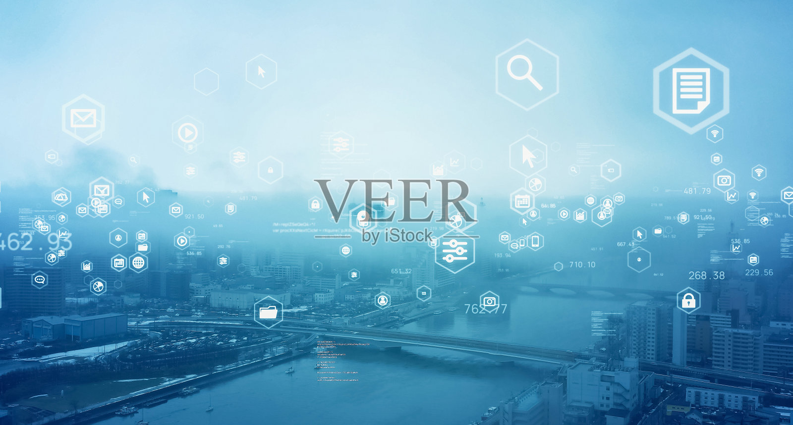 环境技术的概念。可持续发展的目标。西班牙。照片摄影图片