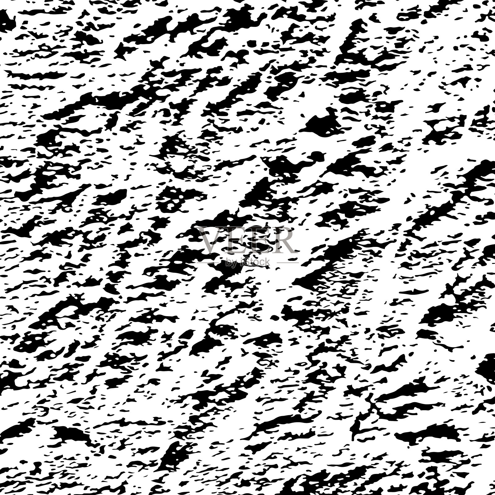 矢量纹理抽象材质用于背景装饰，黑白纹理混乱纹理背景插画图片素材