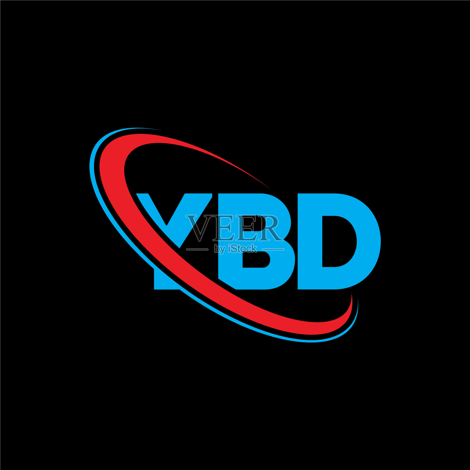 Ybd logo Ybd字母Ybd字母logo设计插画图片素材