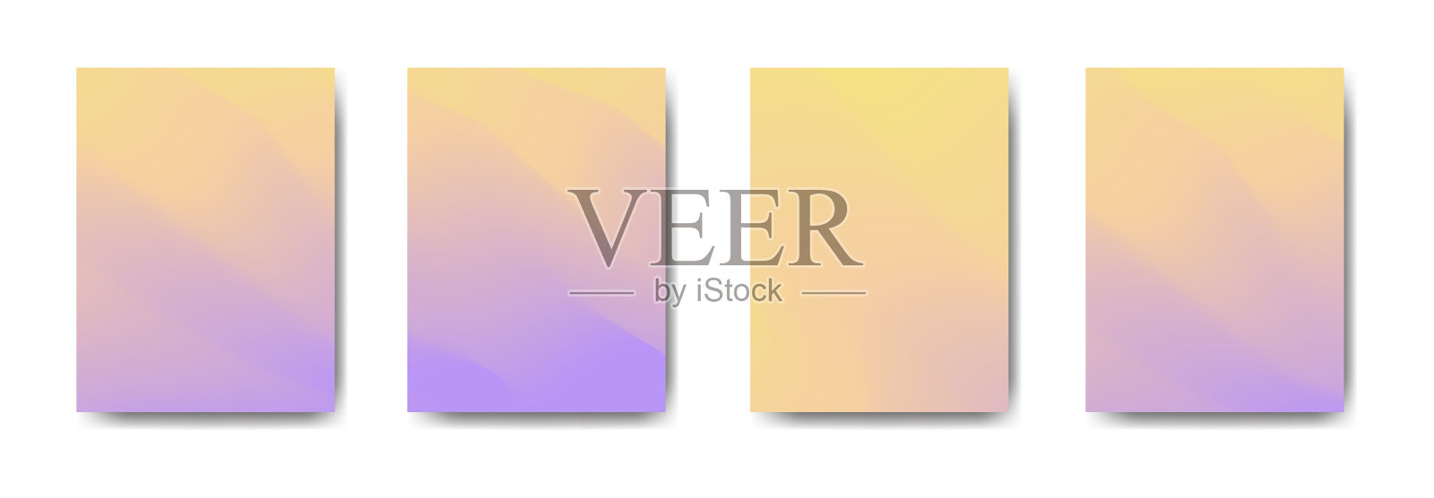 设置抽象的背景与美丽的渐变颜色，丰富多彩的背景海报传单横幅背景。垂直的旗帜。很酷的流体背景矢量插图插画图片素材