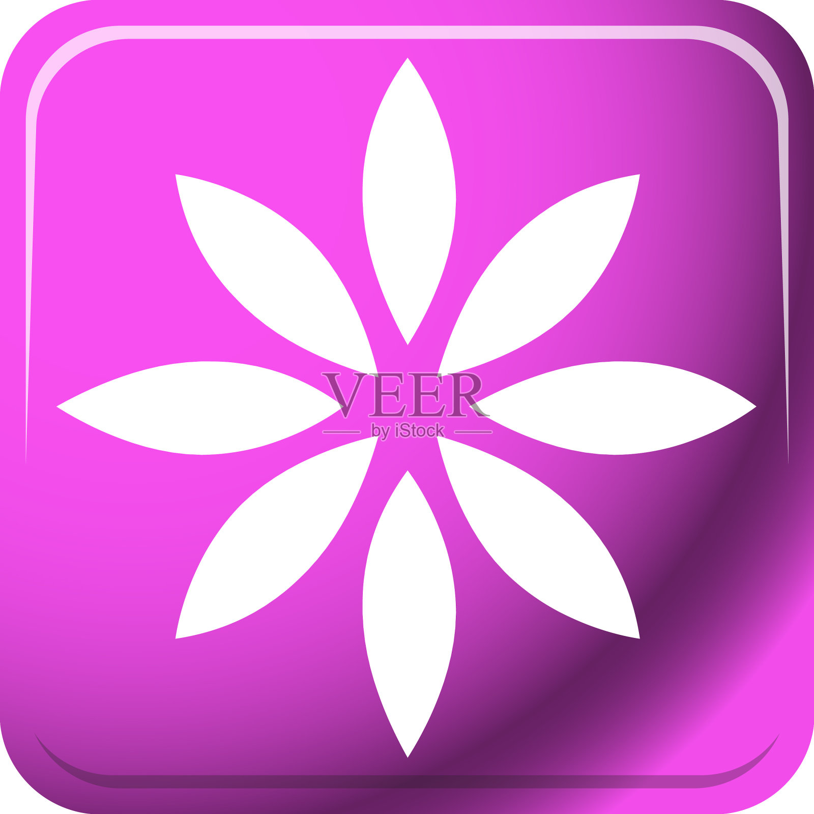 莲花花瓣自然生态生态图标素材