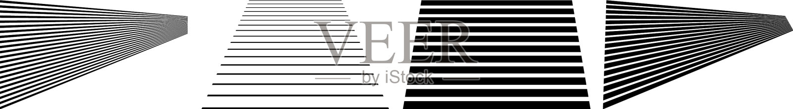 三维线在透视角度倾斜倾斜插画图片素材