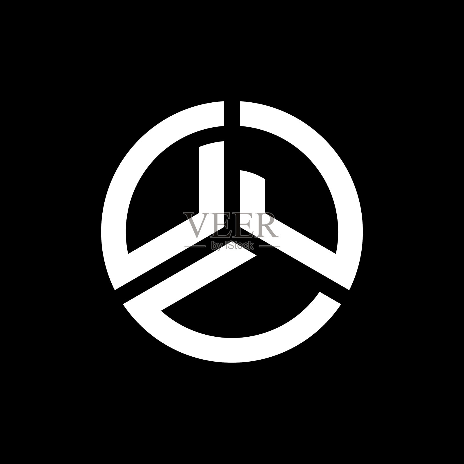 DJV字母logo设计，白底DJV插画图片素材