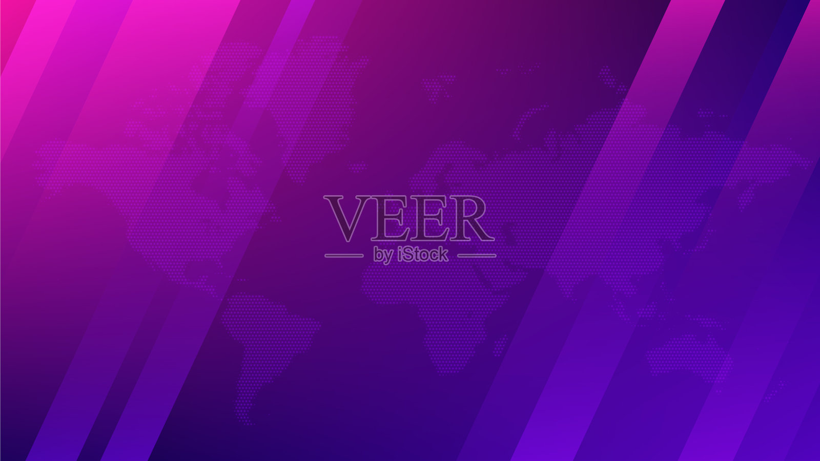 世界地图突发新闻模板设计插画图片素材