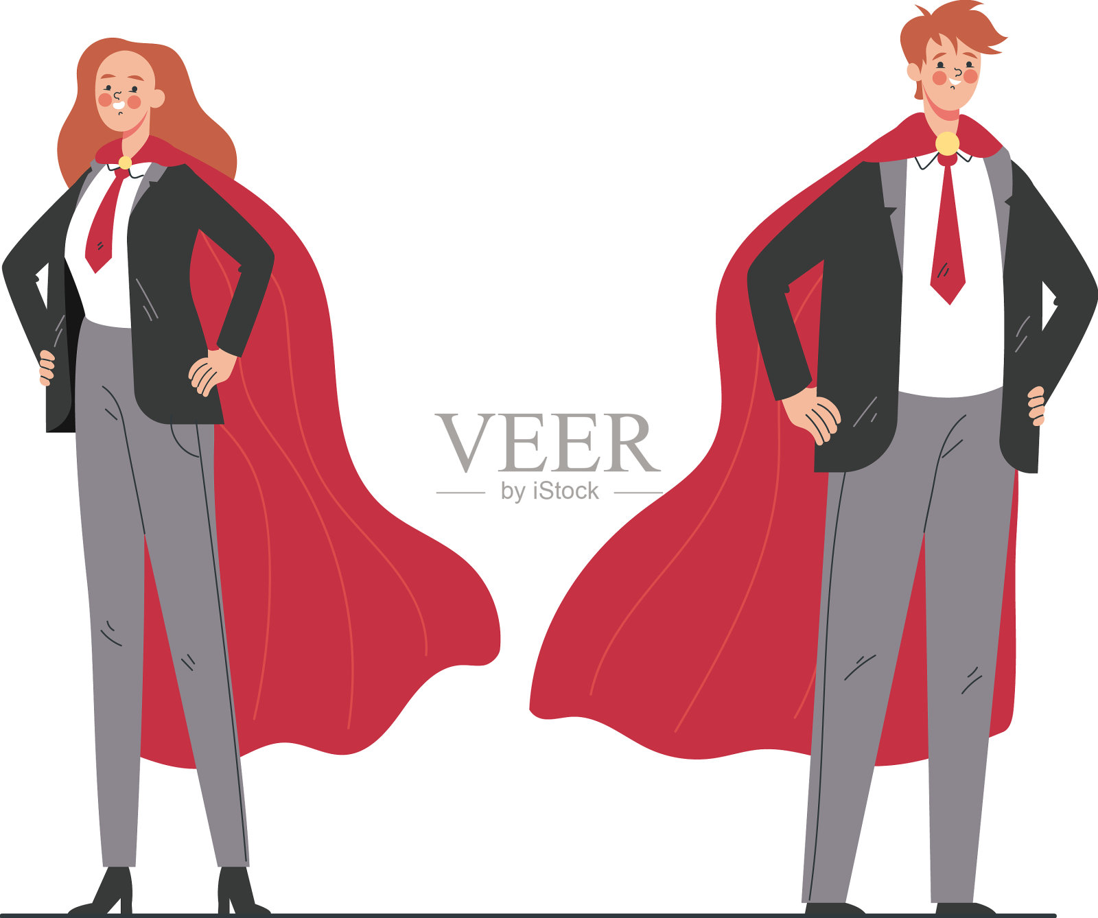 商人，男人，女人，办公室职员设计元素图片