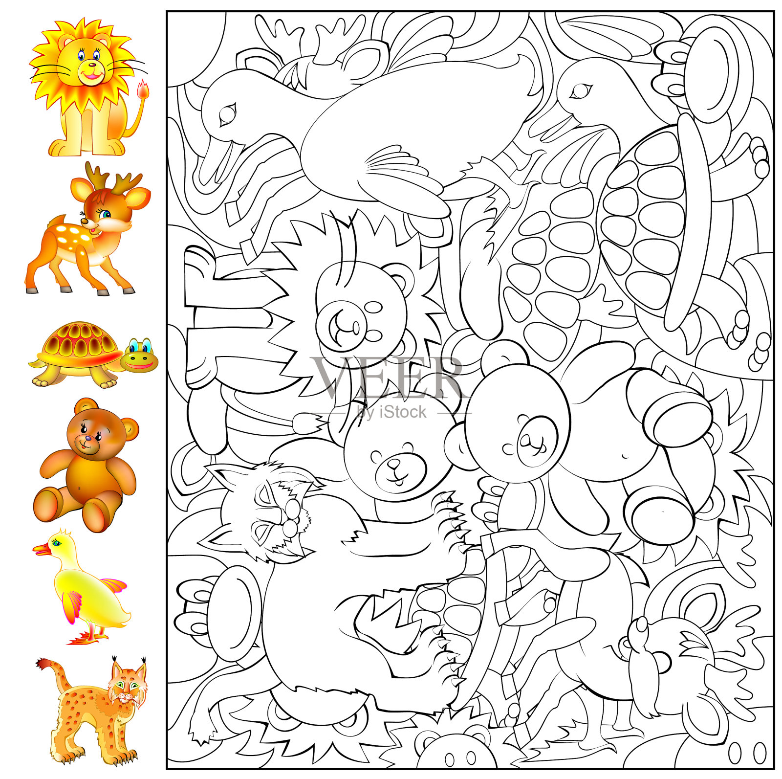 幼儿锻炼需要发现和去做插画图片素材