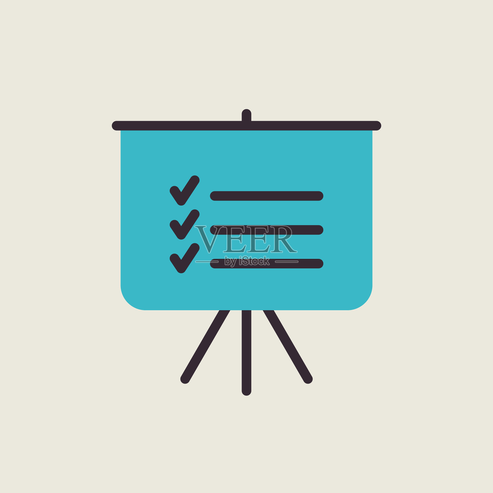 统计在培训委员会大纲孤立插画图片素材