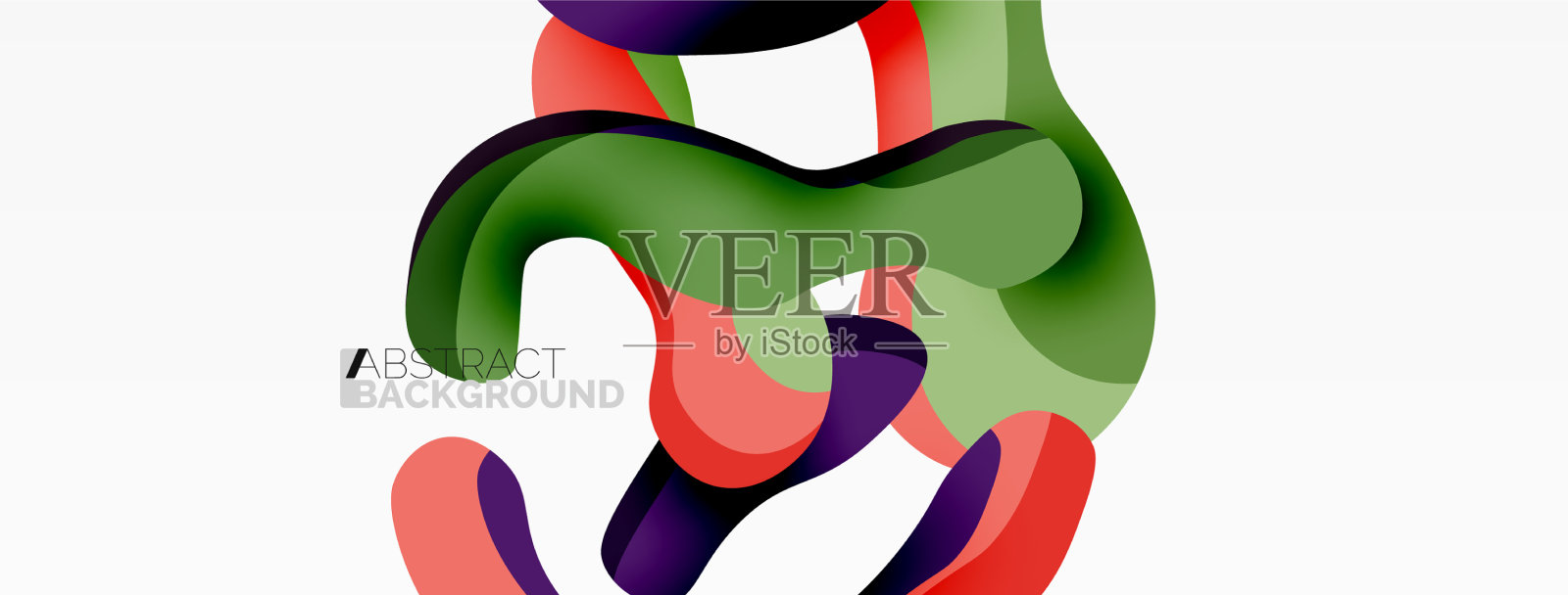 创意几何墙纸飞溅液体波插画图片素材