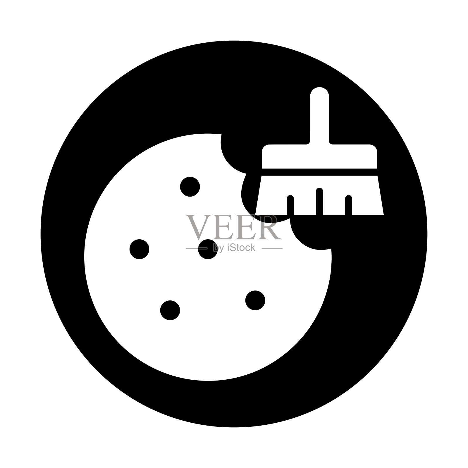 缓存的cookie或策略隐私图标插画图片素材