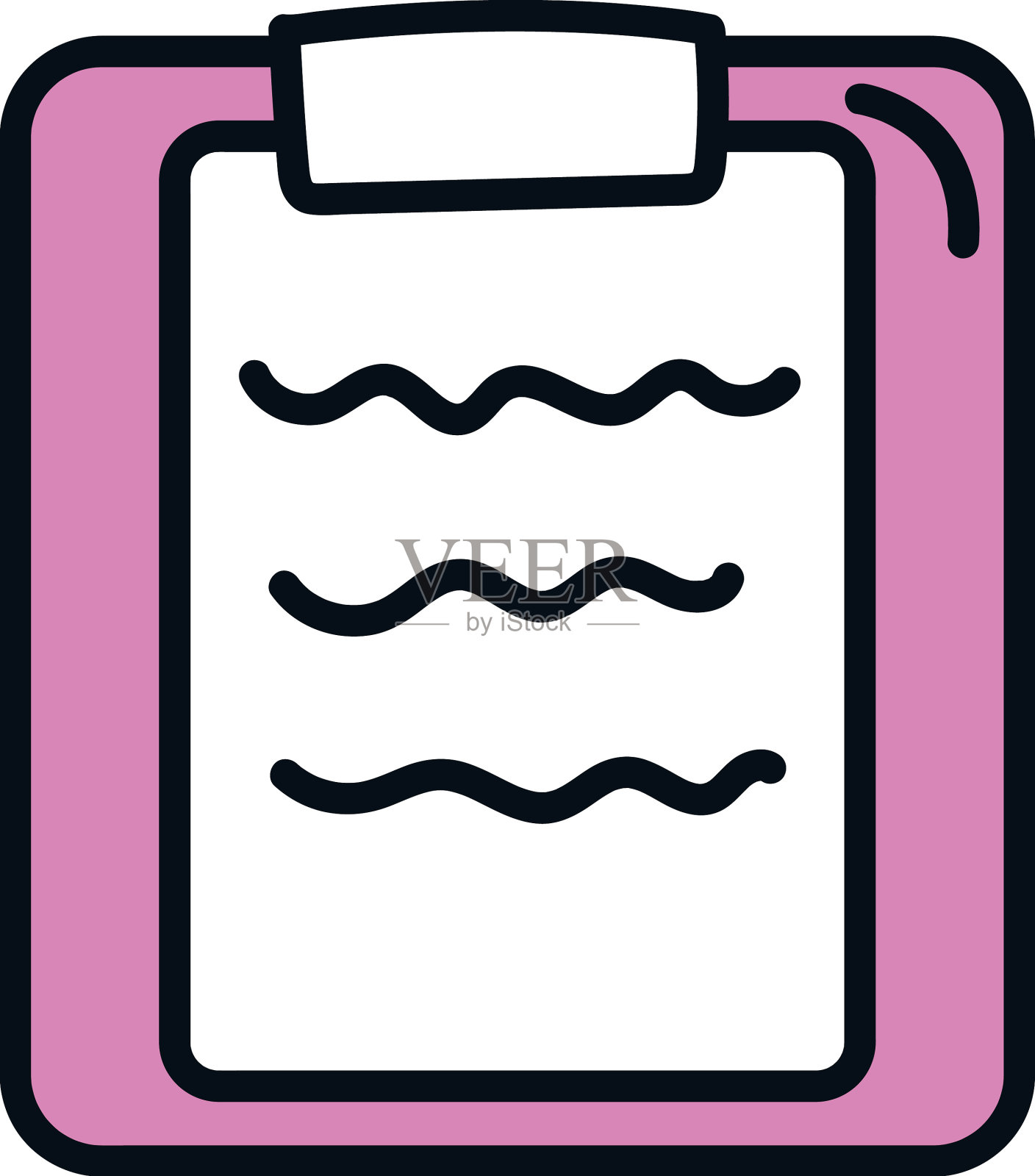 剪贴板和文档设计元素图片