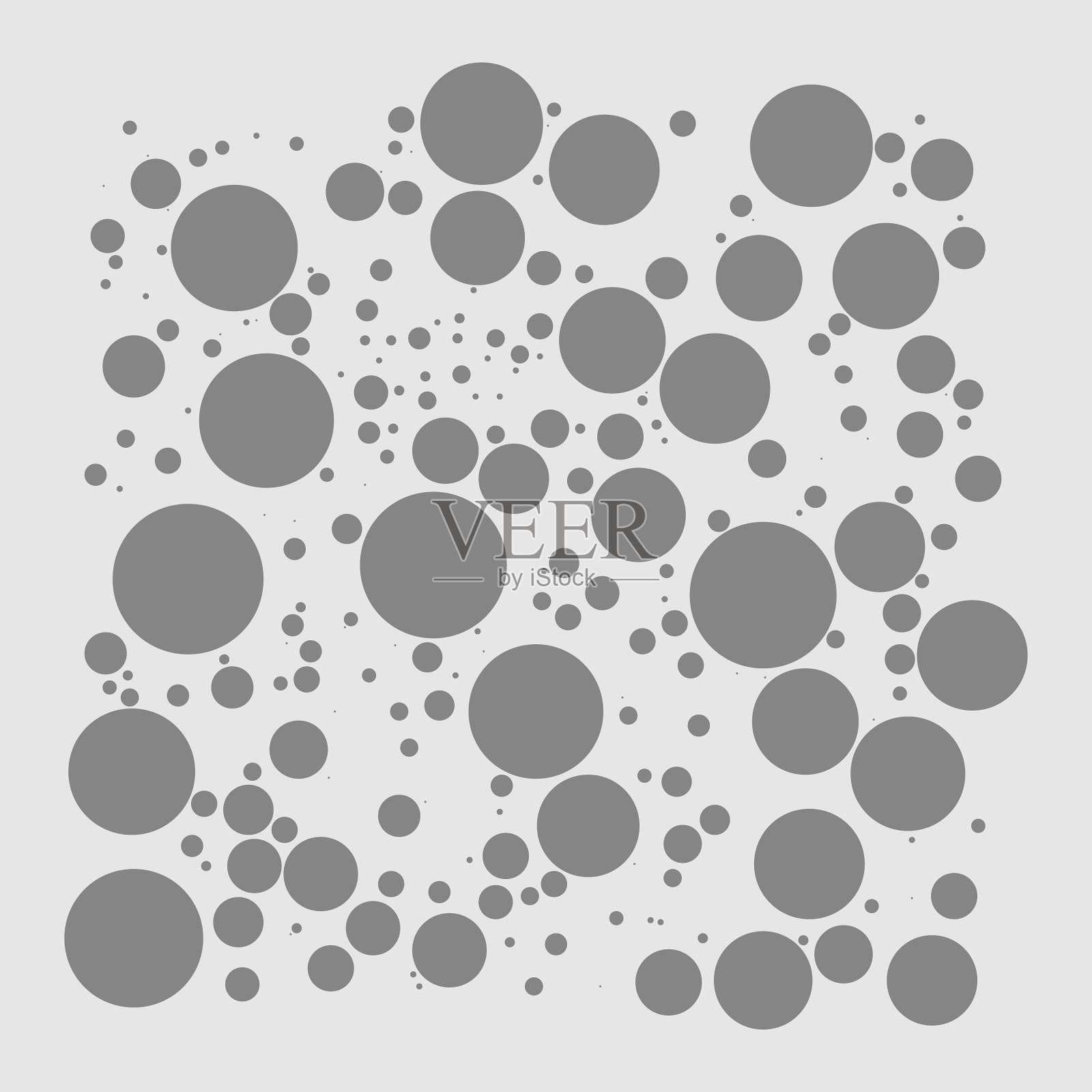 随机圆形图案纹理插画图片素材