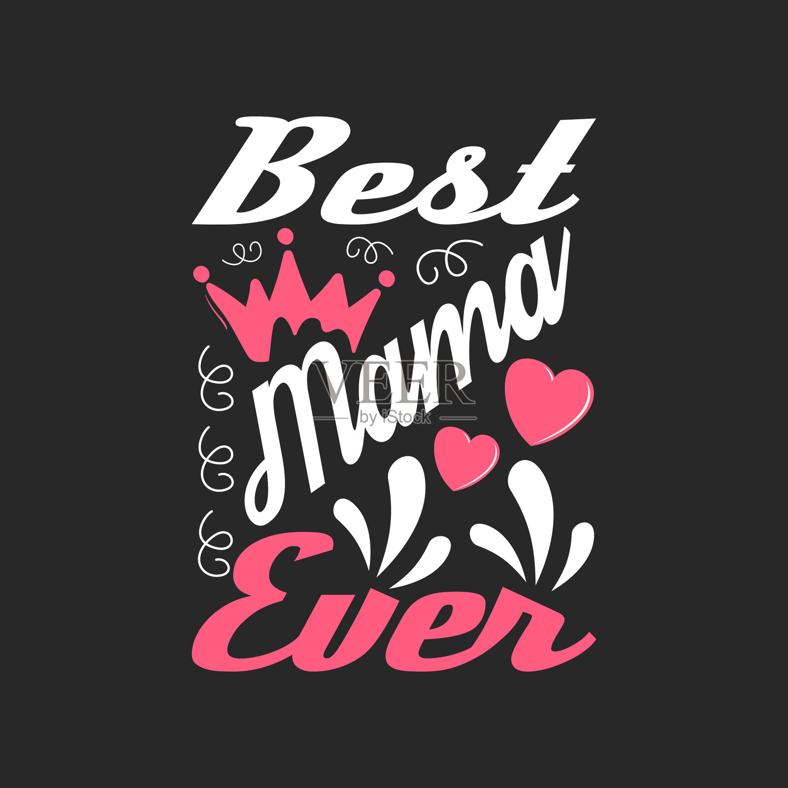 母亲节字母排版引用设计设计元素图片