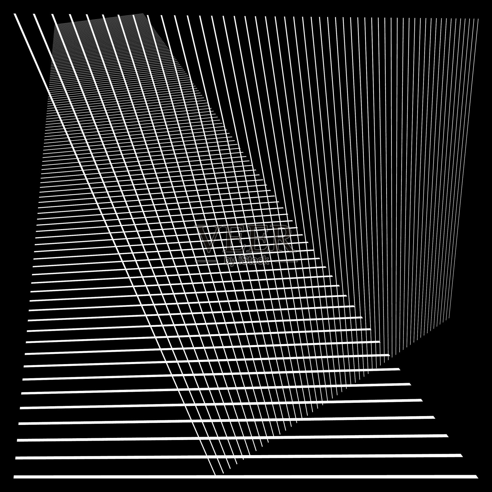 摘要随机网格和栅格网格插画图片素材