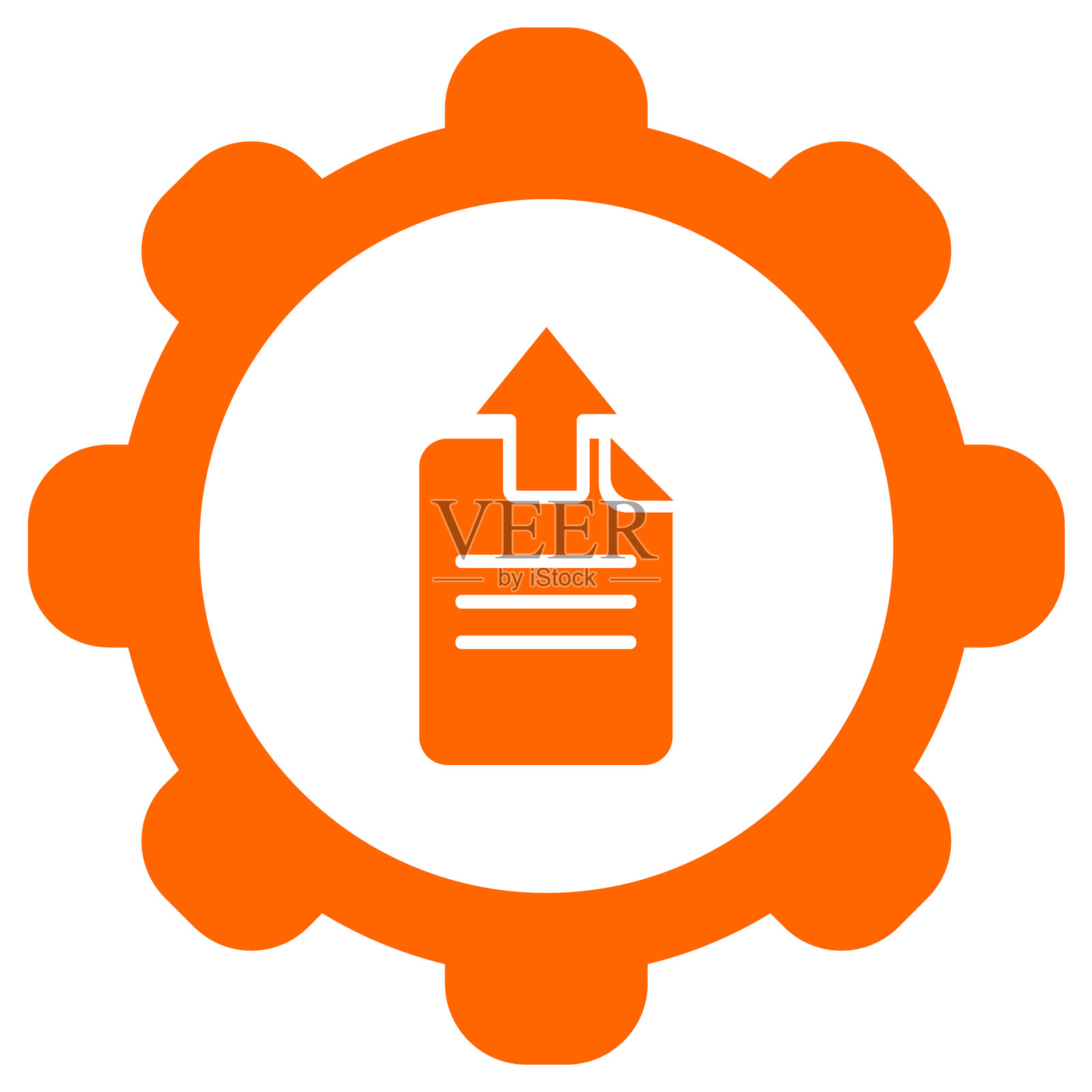 文件上传和滚轮图标素材