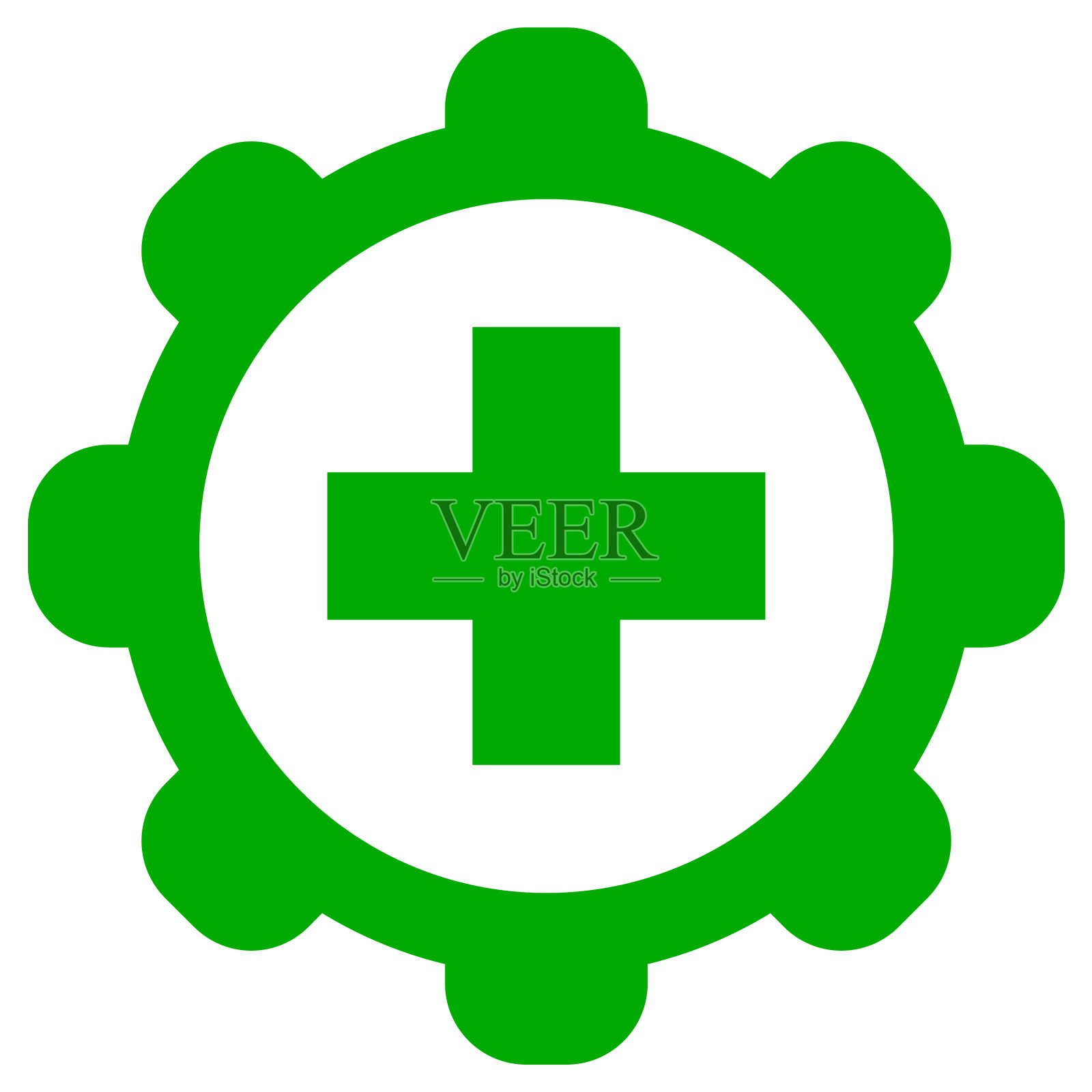 急救和车轮插画图片素材