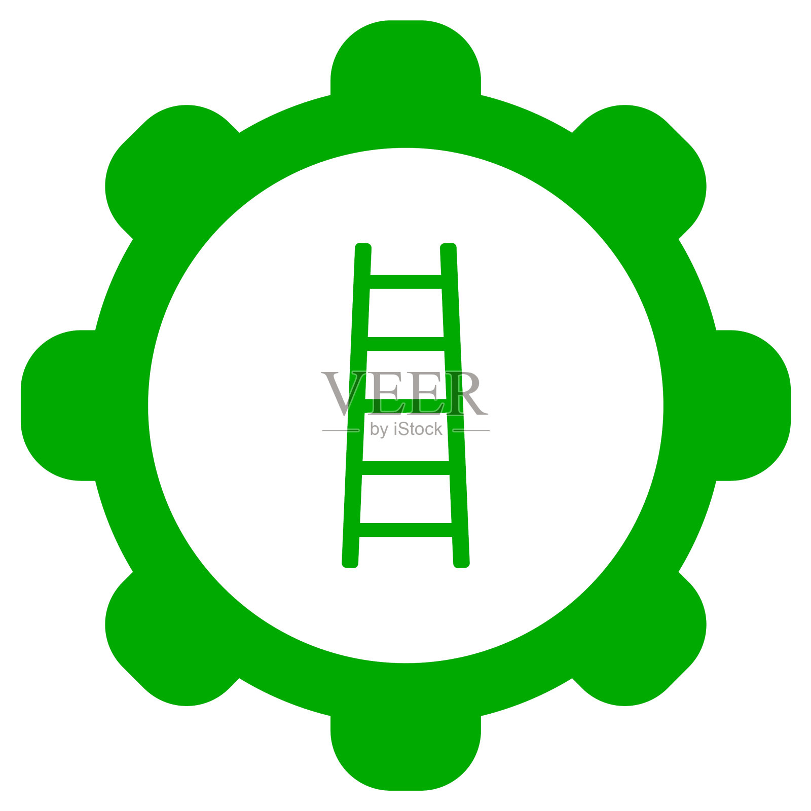 梯子和轮图标素材