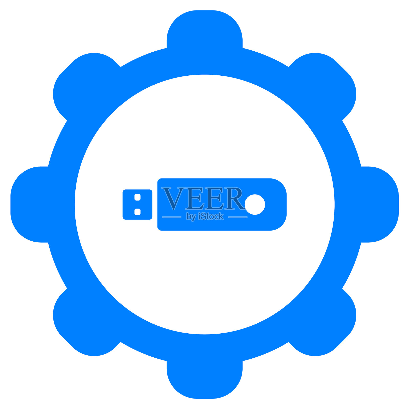 u盘和转盘图标素材