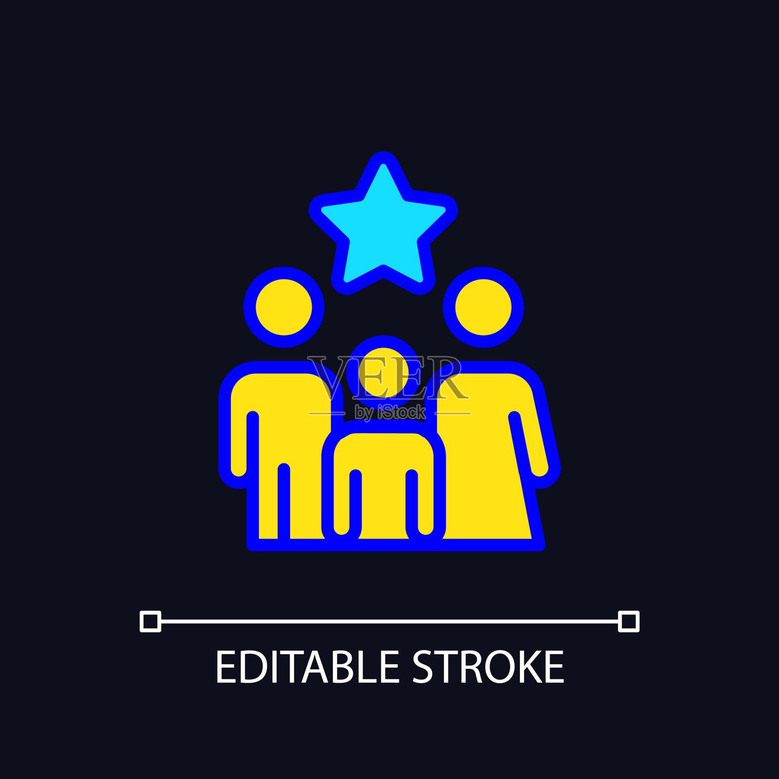 家庭奖金像素完美的RGB彩色图标插画图片素材