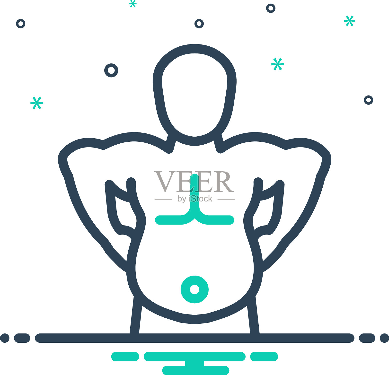 重量插画图片素材