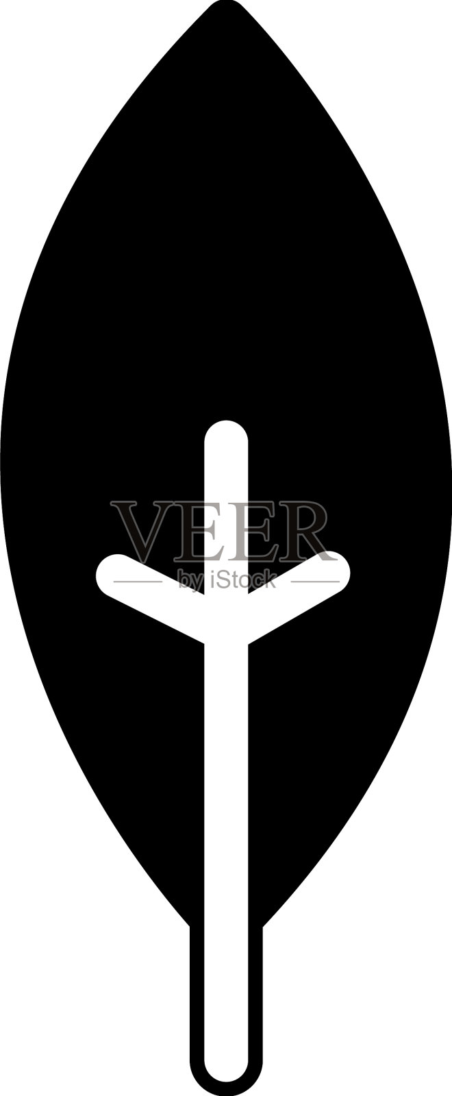 树的图标，象征自然生态和插画图片素材