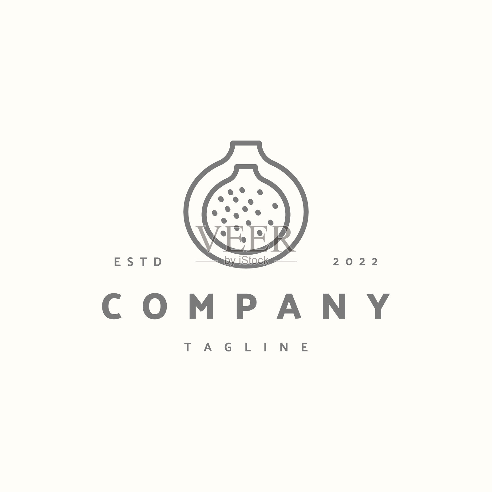 Figs高级图标标志标志嬉皮士复古标志插画图片素材