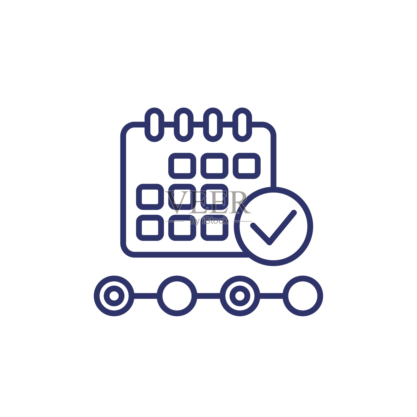 预约事件日程行图标图标素材