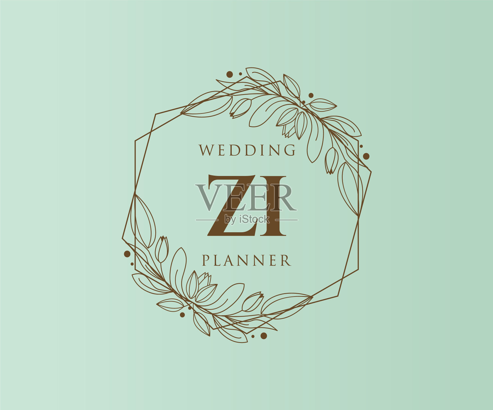 字首字母，字首字母，字首logo插画图片素材