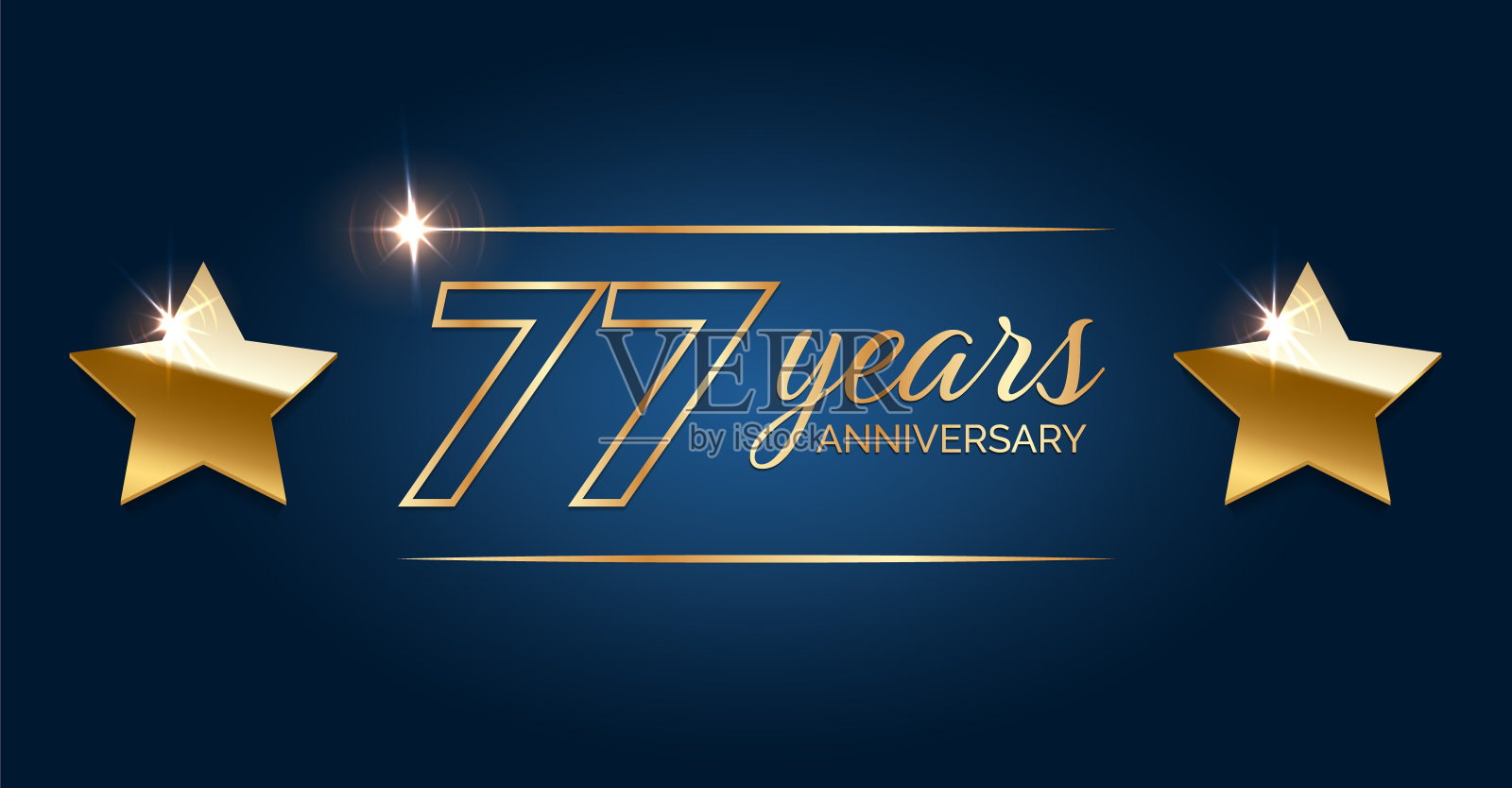 十周年生日快乐第一次邀请庆祝派对卡事件。10周年模板庆祝派对。插画图片素材