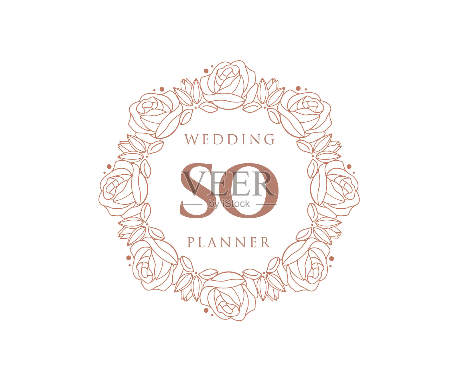 所以，首字母，字母，婚礼，字母，标志设计元素图片