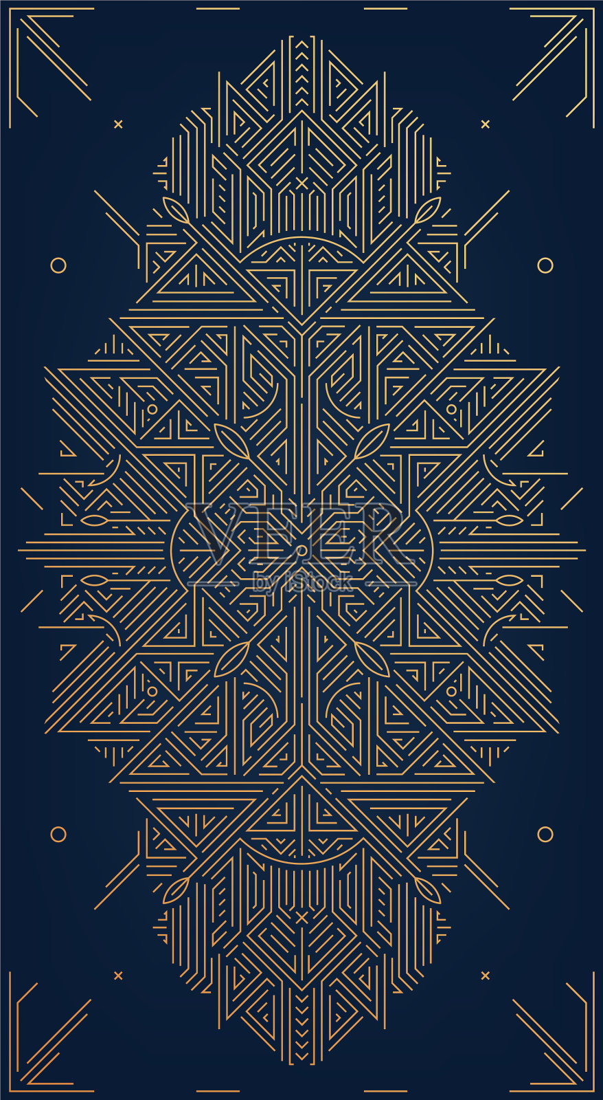 字母组合设计在时尚的vintage和mono插画图片素材