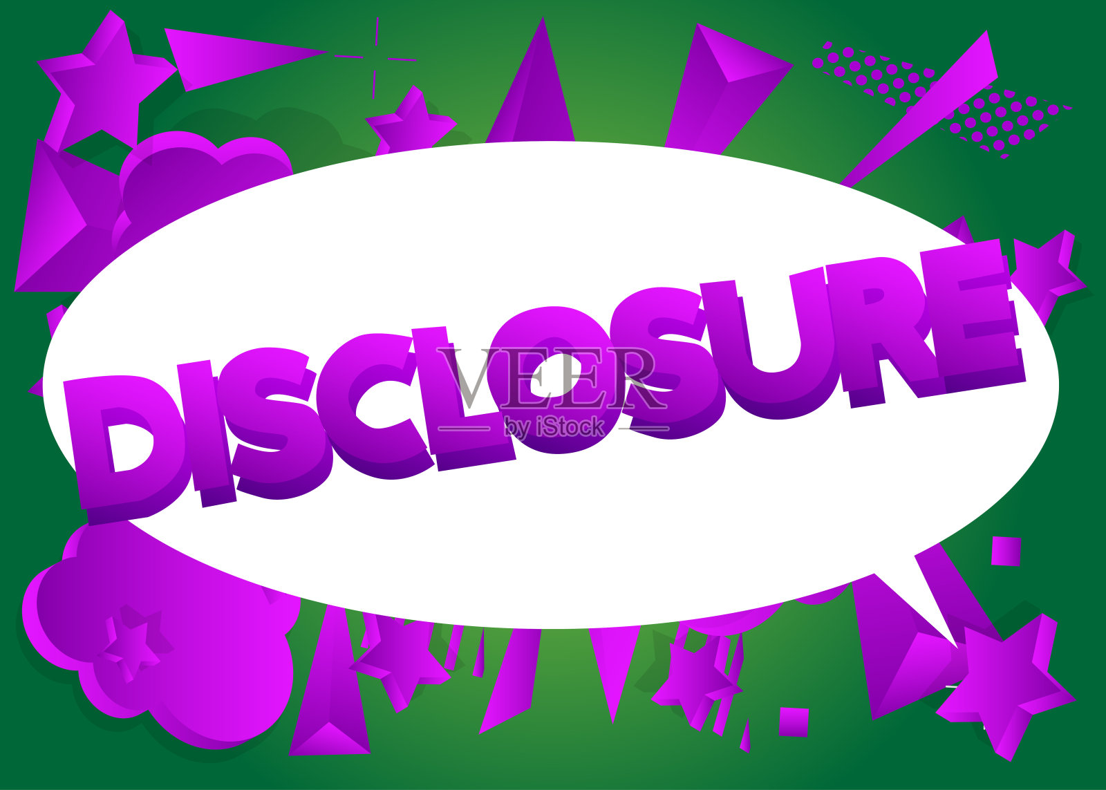 披露。字写与儿童字体卡通风格。插画图片素材