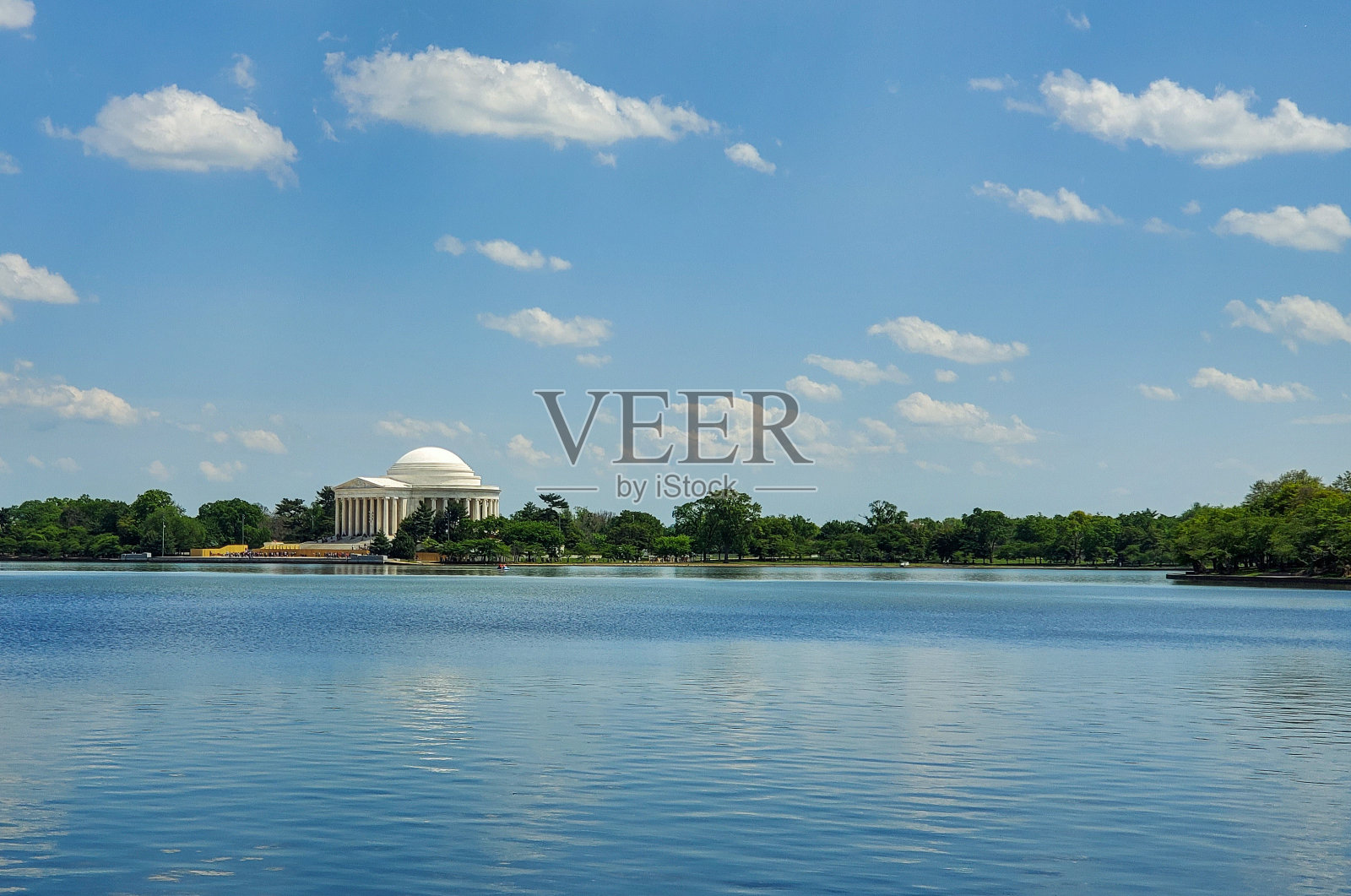 杰斐逊纪念远射照片摄影图片
