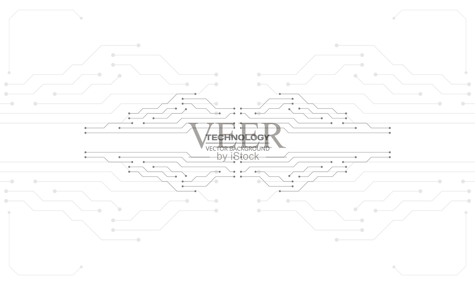 摘要电路板数字技术插画图片素材